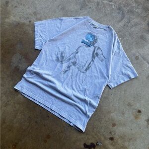 Y2K North Carolina basketball Graphic Tee w/sick old school design Size